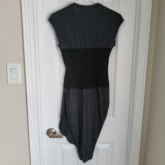 All Saints EUC Jersey T-Shirt Dress with Corset - Picture 2 of 7